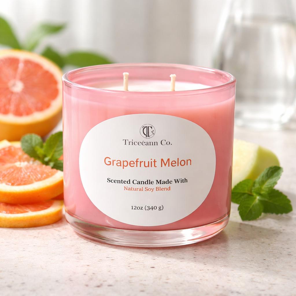 Grapefruit Melon Candle
